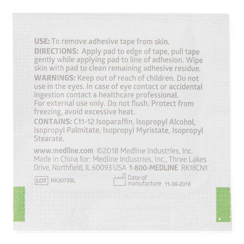 Medline Adhesive Remover Pads