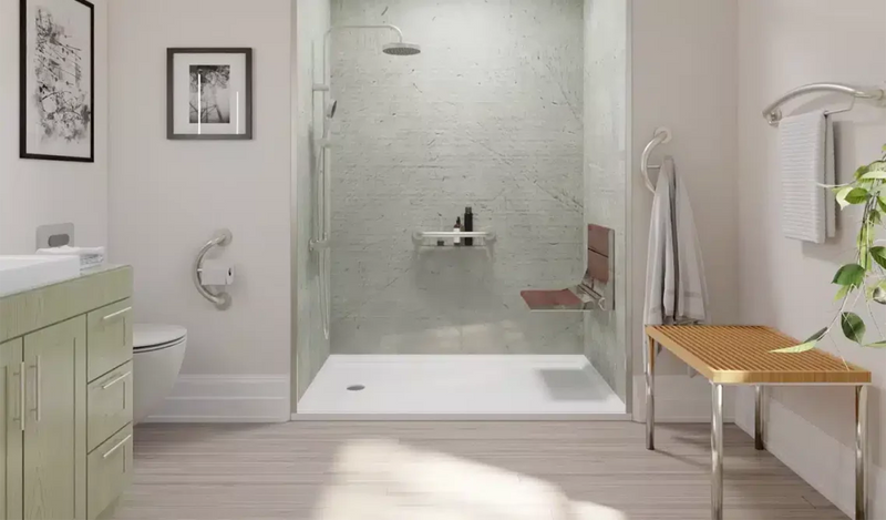 SerenaSeat PRO Bamboo Shower Seat