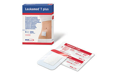 Leukomed T Plus Transparent Dressing, Adhesive, with Absorbent Pad
