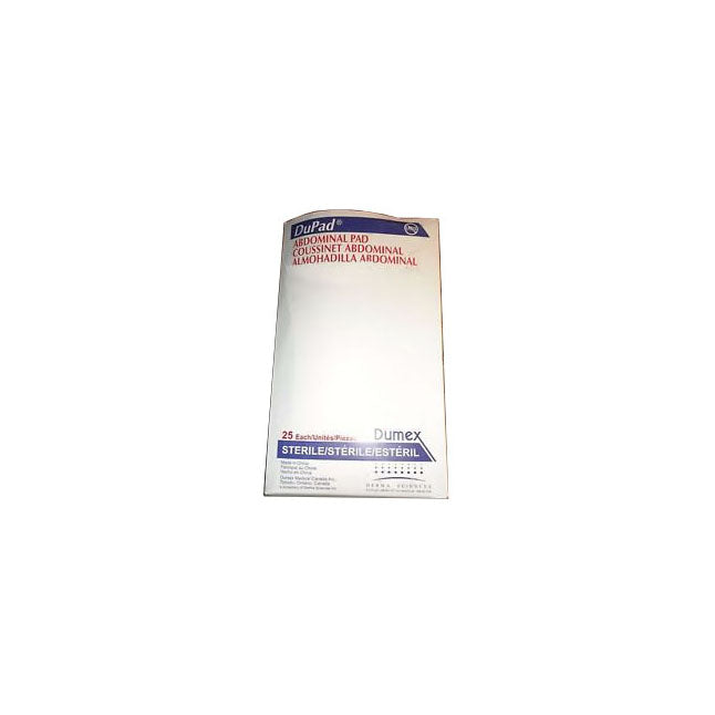 Abdominal Pad W/ Closed End, 8In X 10In, Sterile