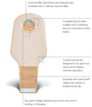 Natura Drainable Pouch, Opaque, Size 45mm (1 3/4in), 12in Length